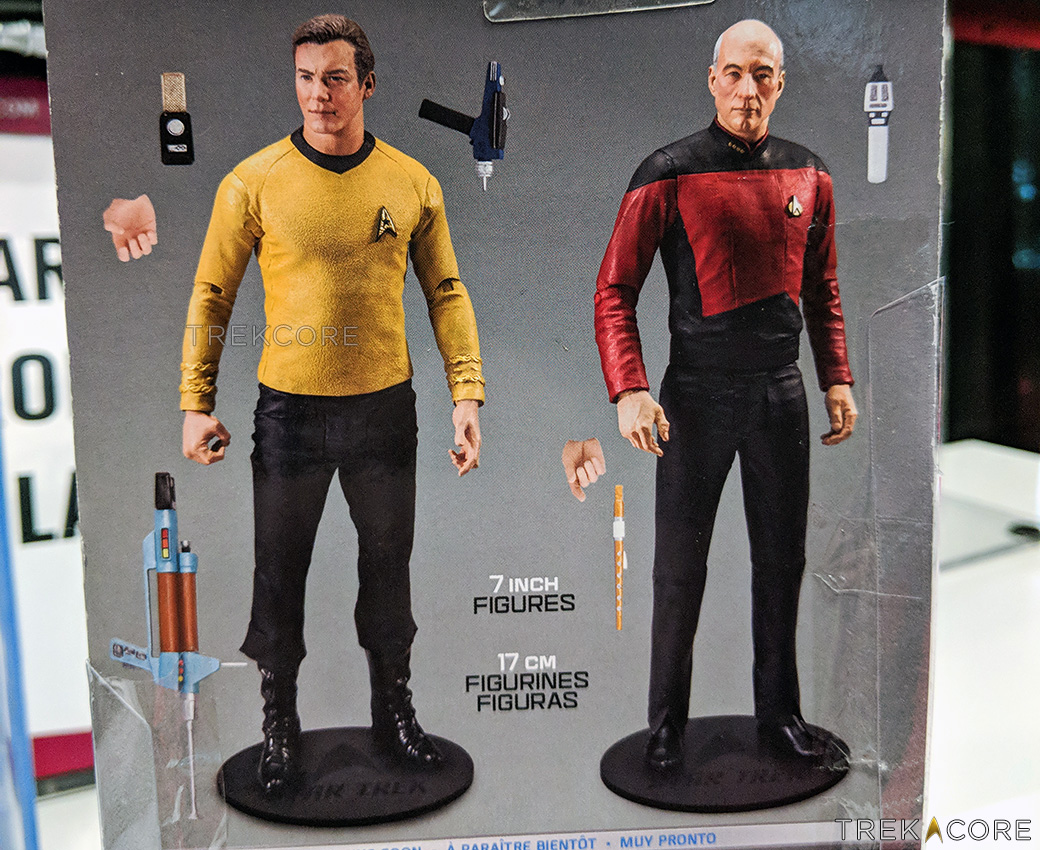 McFarlane Toys Captains Kirk \u0026 Picard 