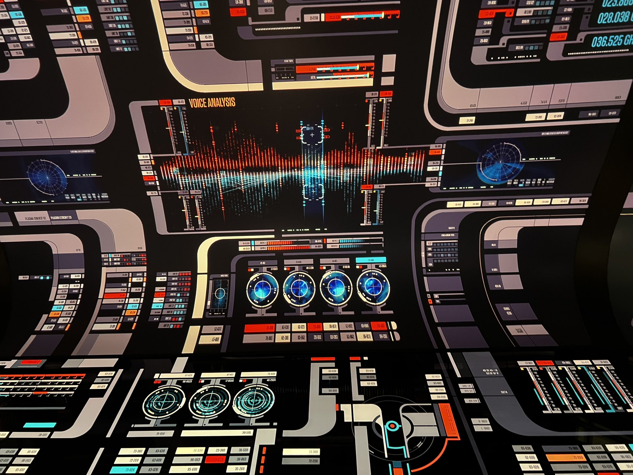 Star Trek: Picard USS Stargazer Master Systems Display graphic by